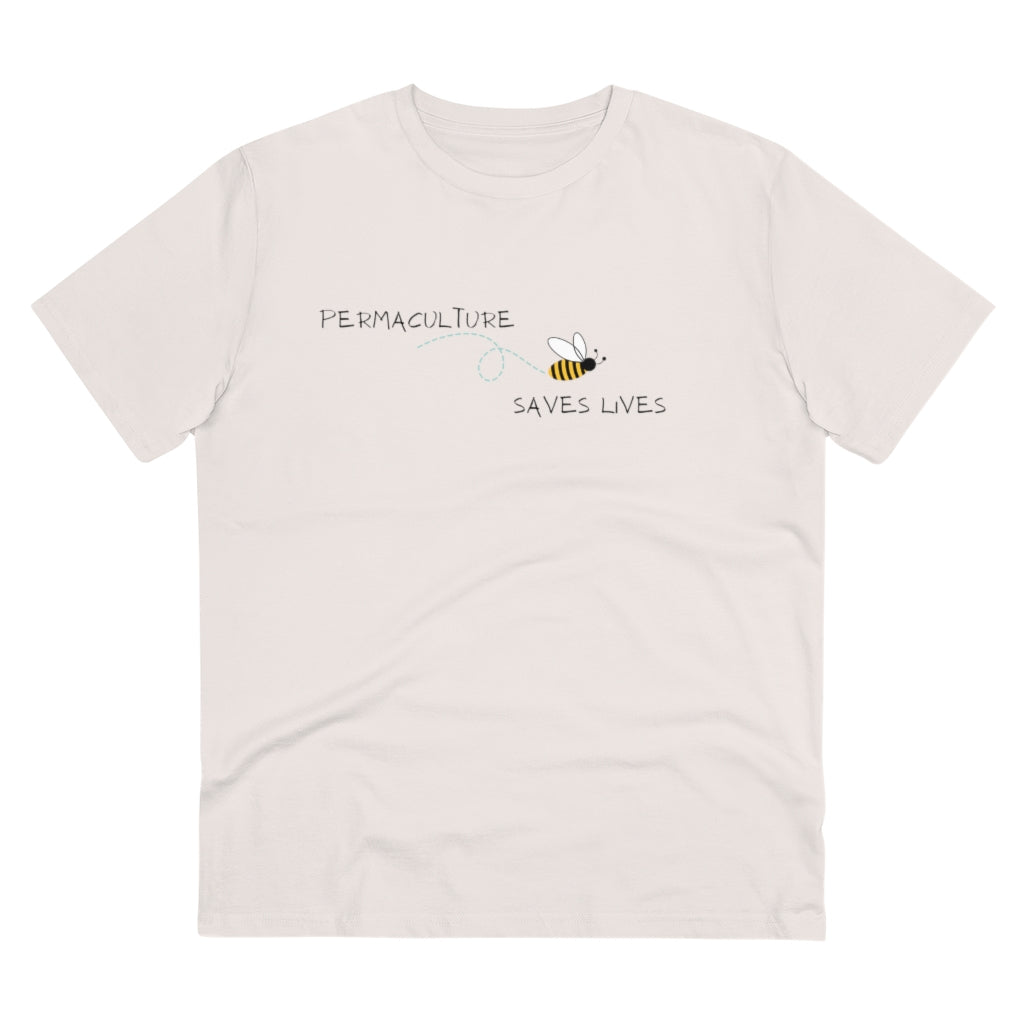 Permaculture Saves Lives Organic T-shirt - Unisex