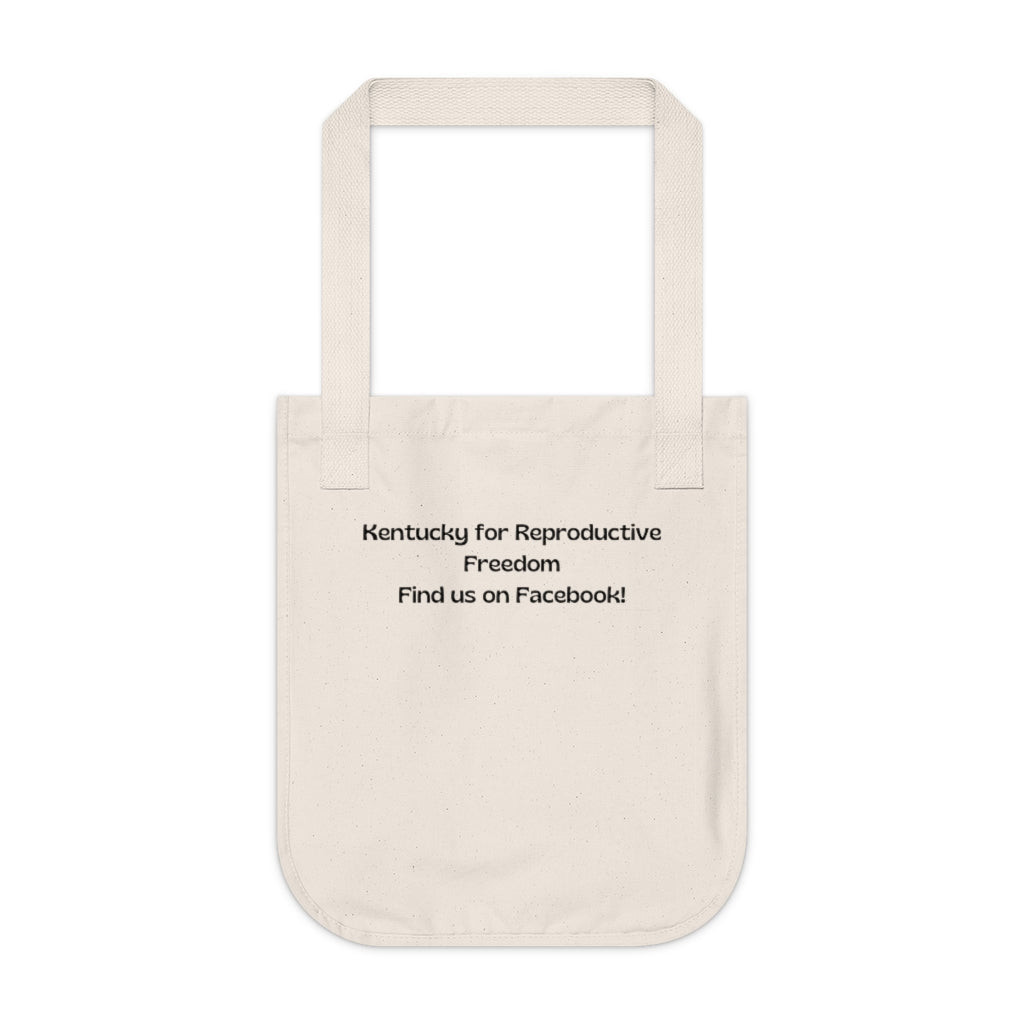 Kentucky for Reproductive Freedom Collection Organic Canvas Tote Bag