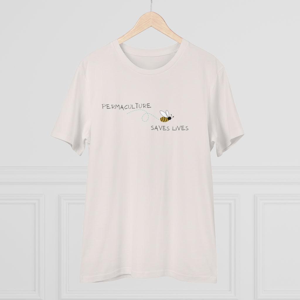 Permaculture Saves Lives Organic T-shirt - Unisex