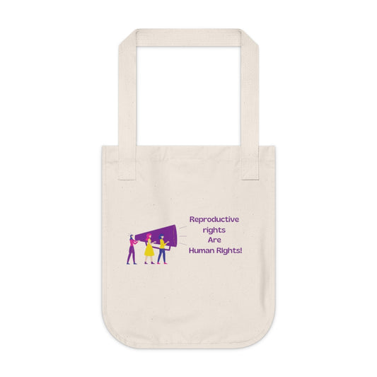 Kentucky for Reproductive Freedom Collection Organic Canvas Tote Bag