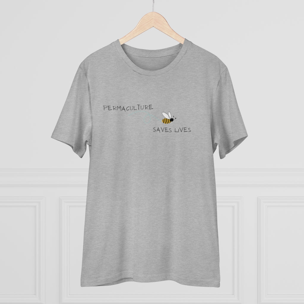Permaculture Saves Lives Organic T-shirt - Unisex