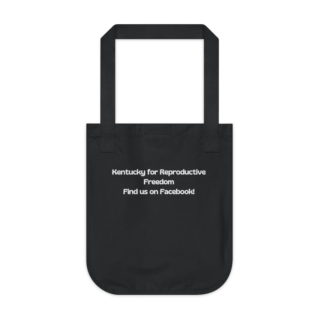 Kentucky for Reproductive Freedom Organic Canvas Tote Bag