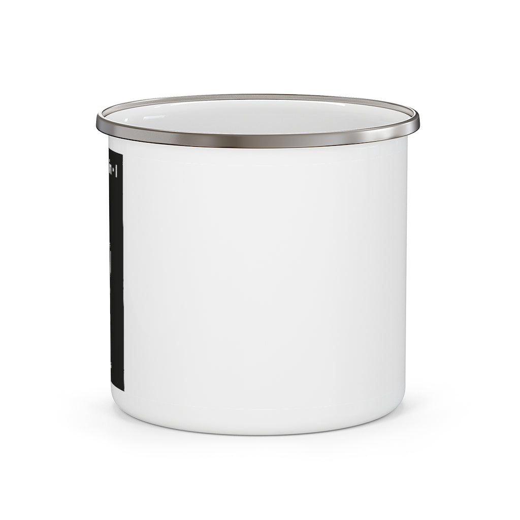The Gem in I (Book Cover) Enamel Camping Mug