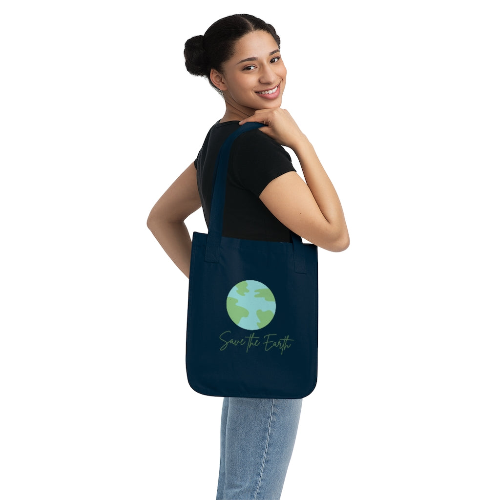 Earth Day 2022 Collection Organic Canvas Tote Bag
