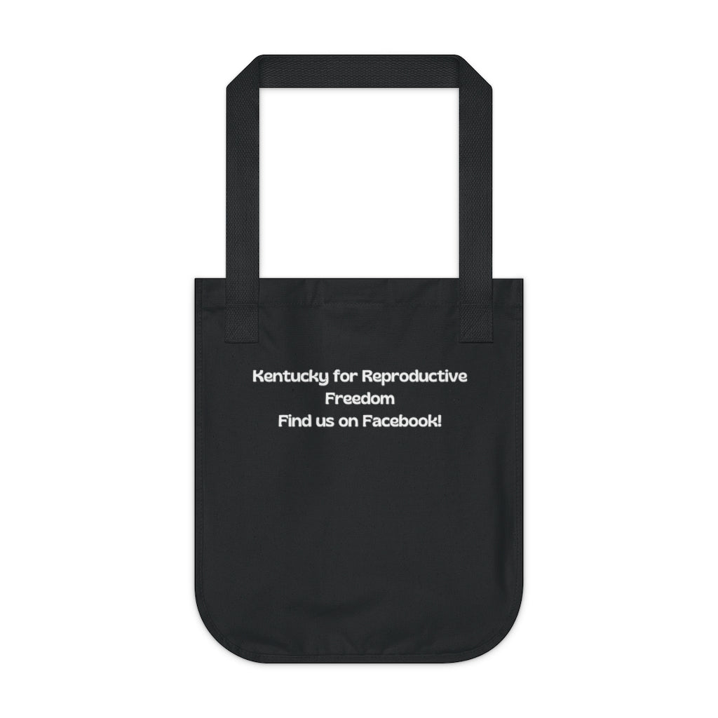 Kentucky for Reproductive Freedom Collection Organic Canvas Tote Bag