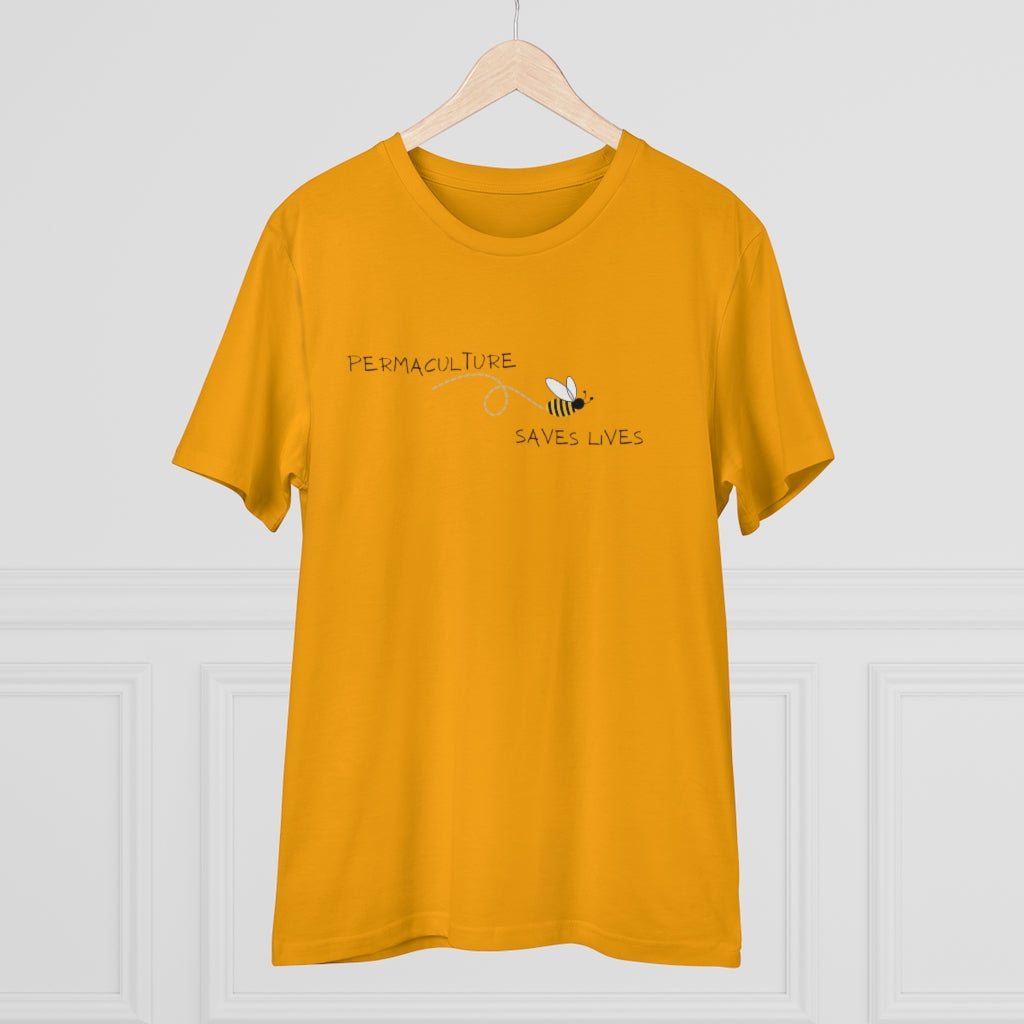 Permaculture Saves Lives Organic T-shirt - Unisex