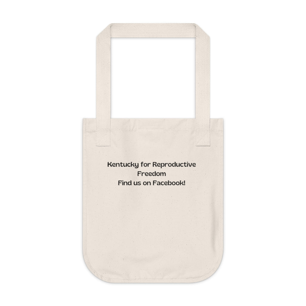 Kentucky for Reproductive Freedom Organic Canvas Tote Bag