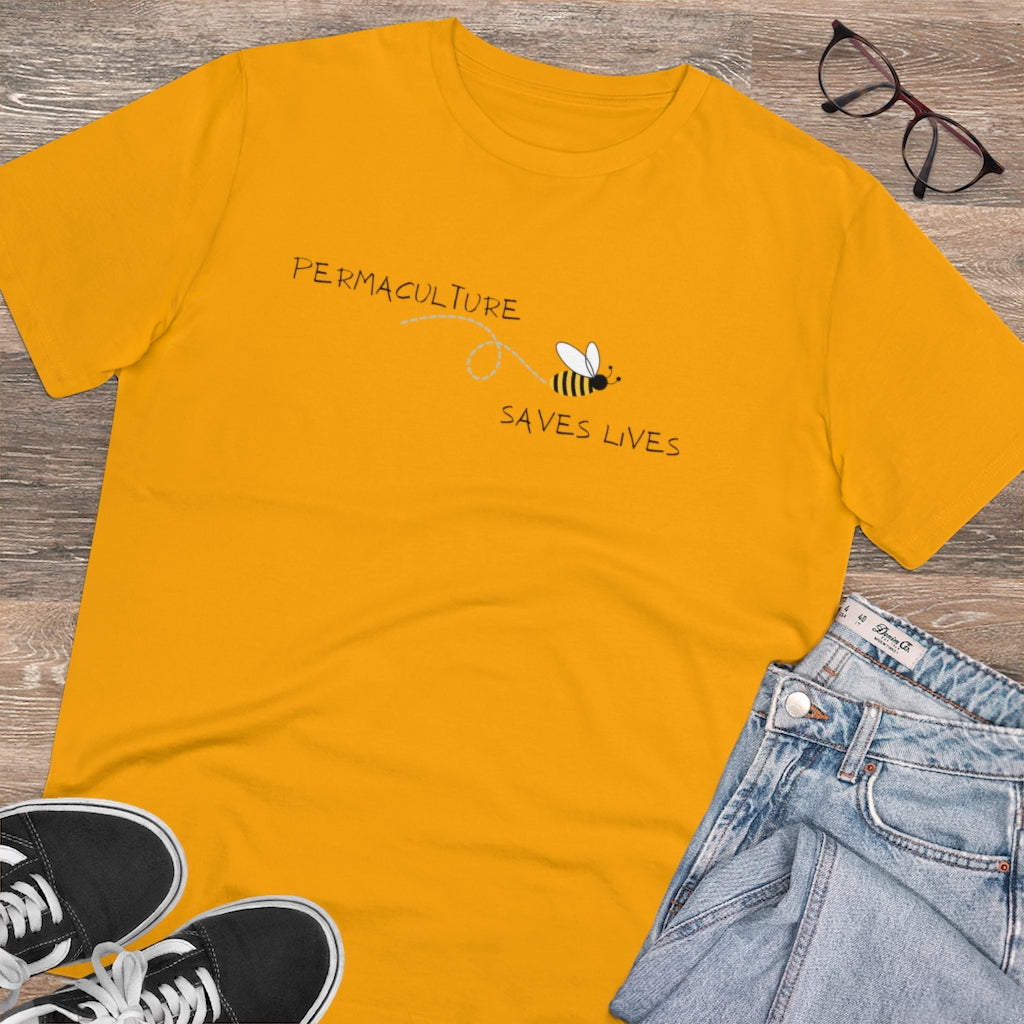 Permaculture Saves Lives Organic T-shirt - Unisex