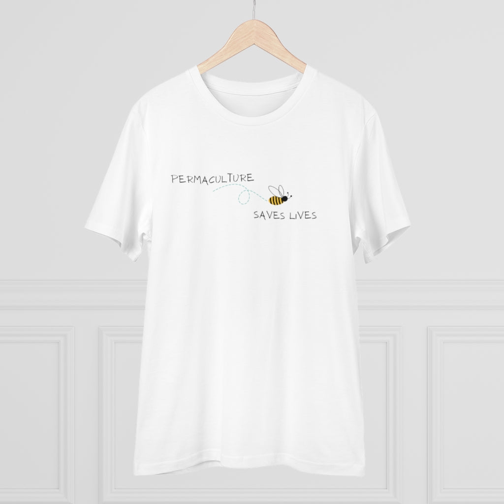 Permaculture Saves Lives Organic T-shirt - Unisex