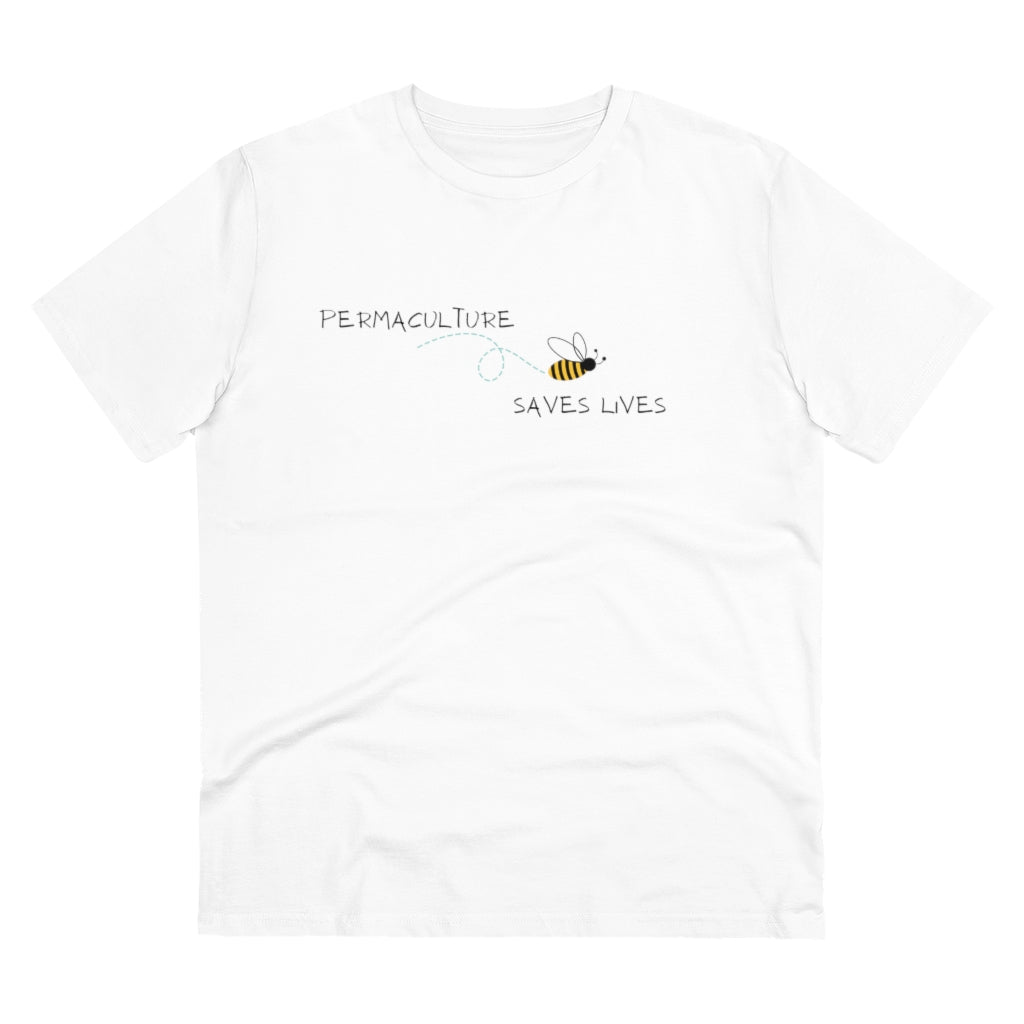 Permaculture Saves Lives Organic T-shirt - Unisex