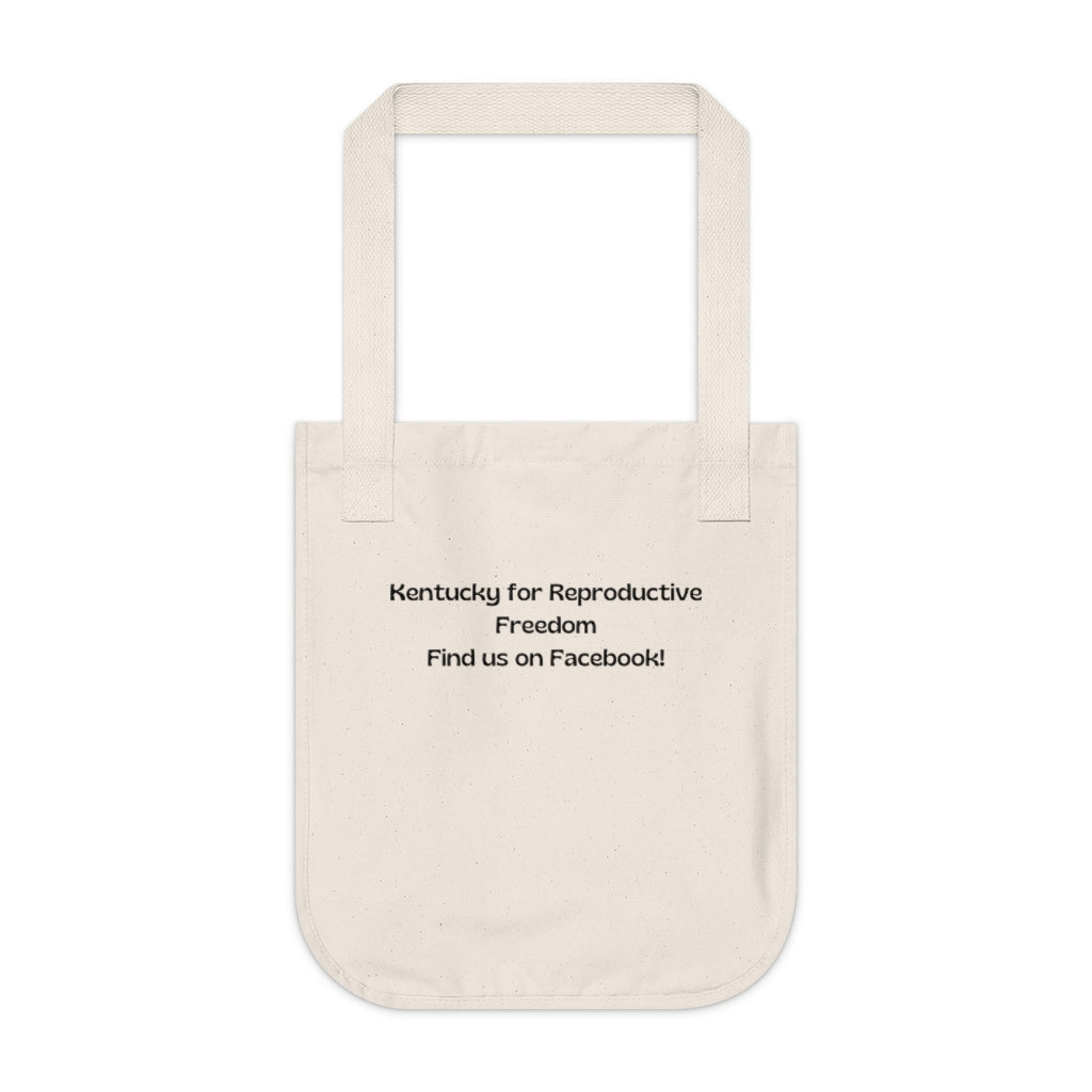 Kentucky for Reproductive Freedom Collection Organic Canvas Tote Bag